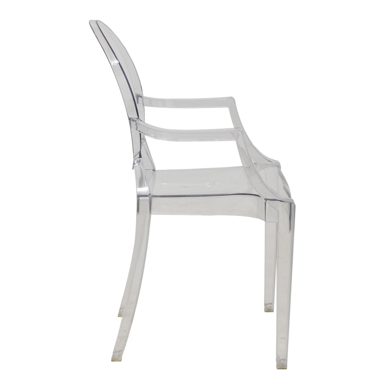 Scaun Narova PC Transparent, Multicolor, 43x48x92 cm