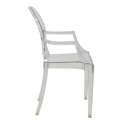 Scaun Narova PC Transparent, Multicolor, 43x48x92 cm, detaliu produs