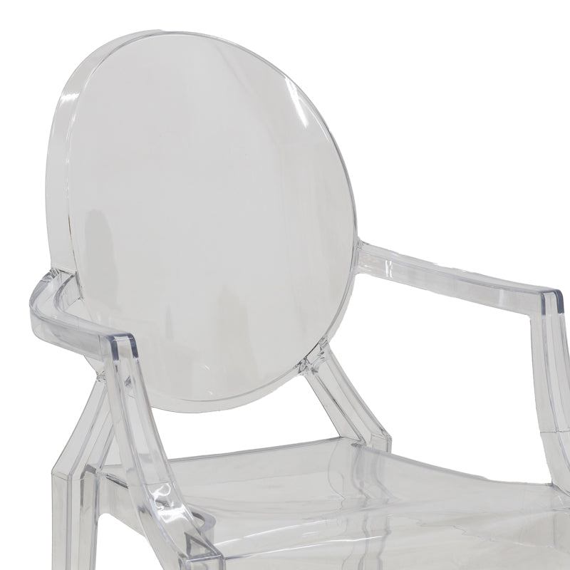 Scaun Narova PC Transparent, Multicolor, 43x48x92 cm