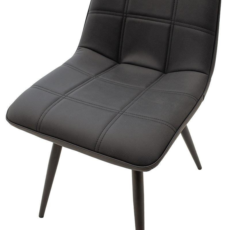 Scaun Nely, 47x61x85 cm - Negru