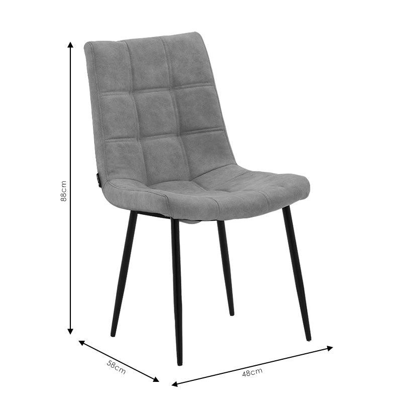 Scaun Nola, Maro, 58x48x88 cm, foto produs 22