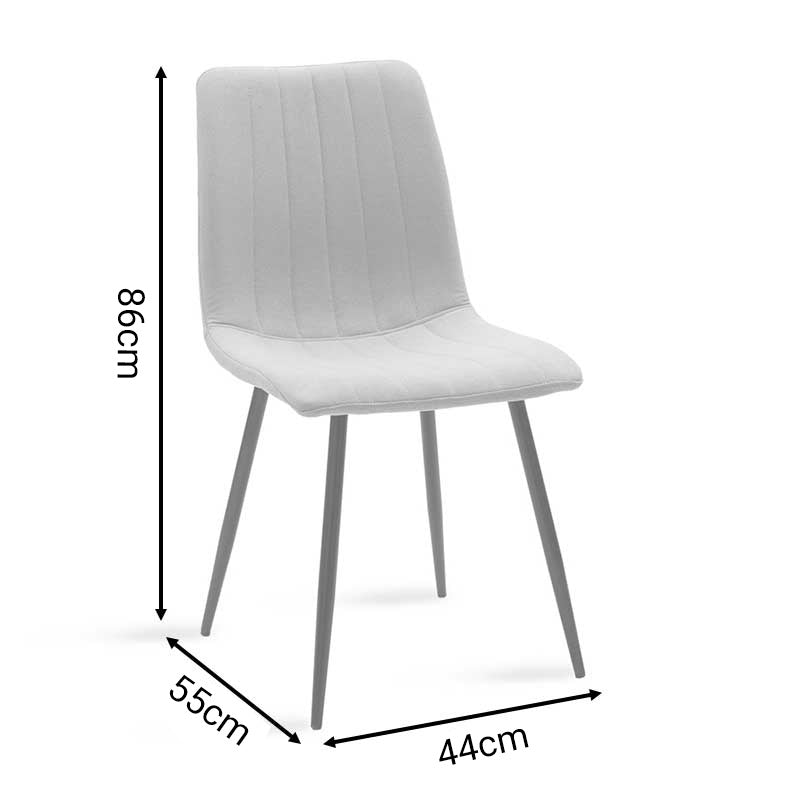 Scaun Noor, Verde, 44x55x86 cm, foto produs 13