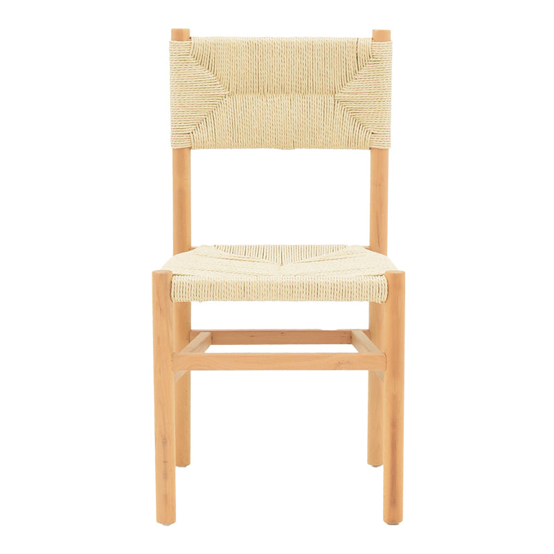 Scaun Oarvine Natural-funie, Natural, 46x52x88 cm, perspectiva suplimentara