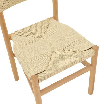 Scaun Oarvine Natural-funie, Natural, 46x52x88 cm, foto produs 7