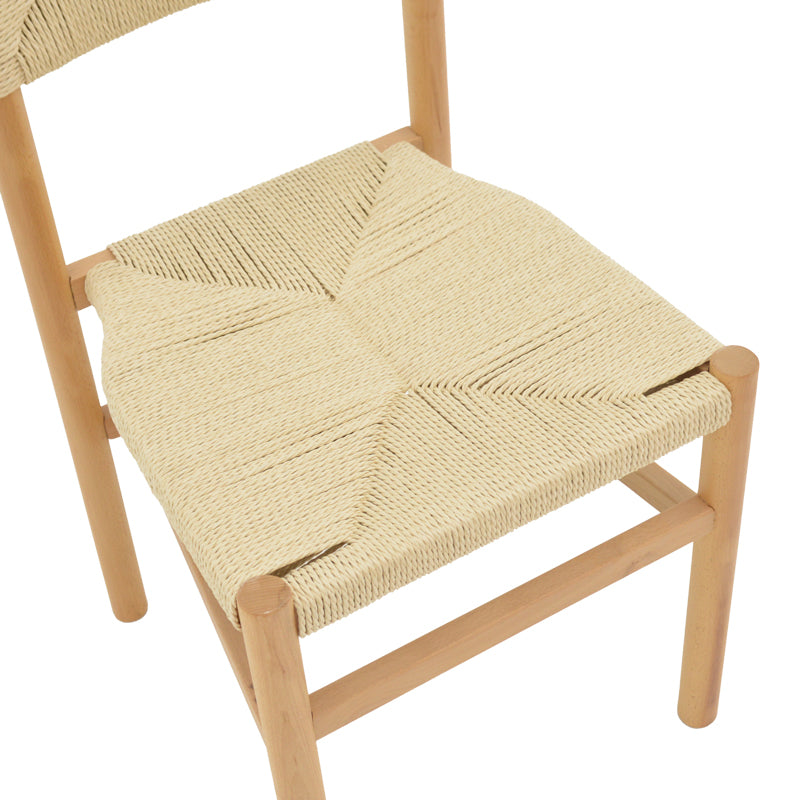 Scaun Oarvine Natural-funie, Natural, 46x52x88 cm, foto produs 7