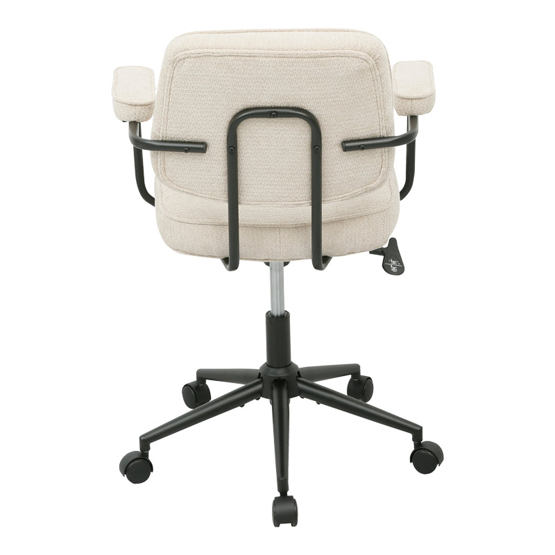Scaun Office chair Leberta, Stofa - Bej
