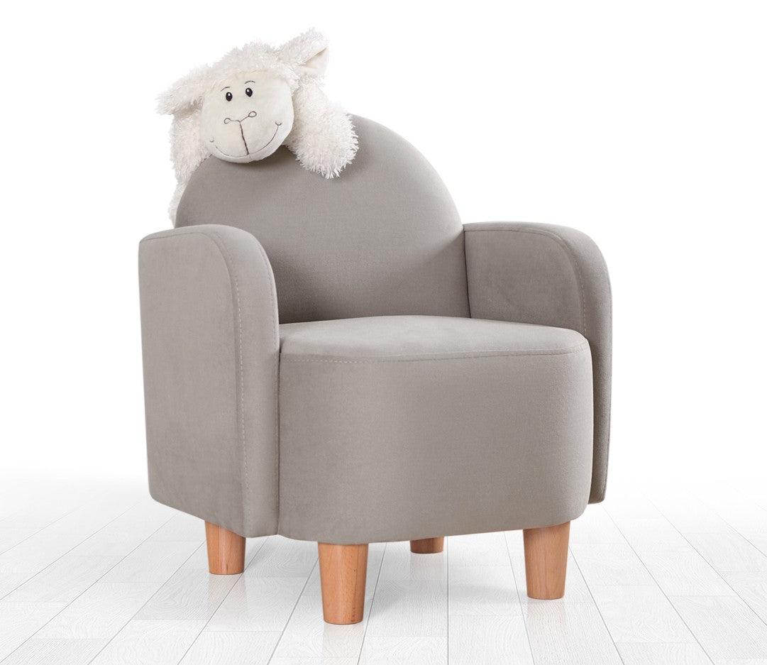 Scaun pentru Copii Nock, Gri, 35 x 51 x 47 cm