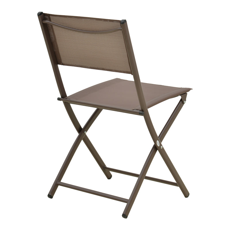 Scaun pliabil Jeve, metal si textilene, 46x51x81 cm - Antracit