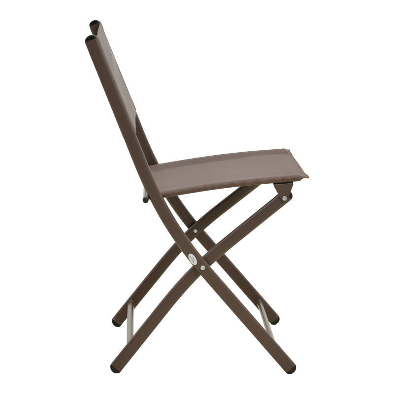Scaun pliabil Jeve, metal si textilene, 46x51x81 cm - Antracit