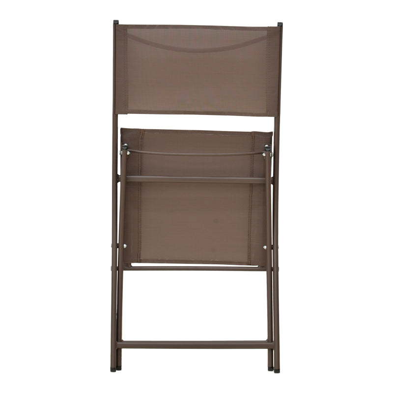 Scaun pliabil Jeve, metal si textilene, 46x51x81 cm - Antracit