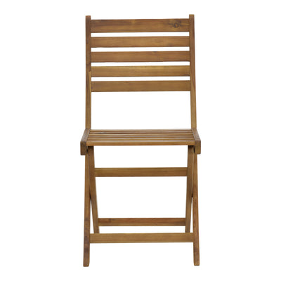 Scaun pliant Fatel lemn de salcam, Natural, 40x53x82 cm, perspectiva suplimentara