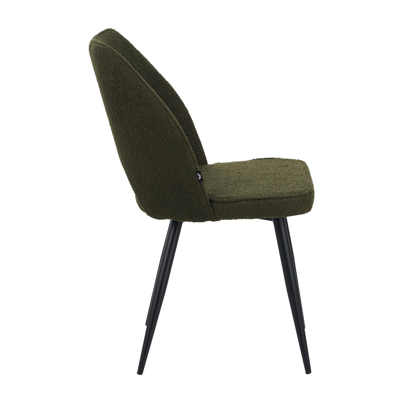 Scaun Renish, verde inchis, 61x47x92 cm