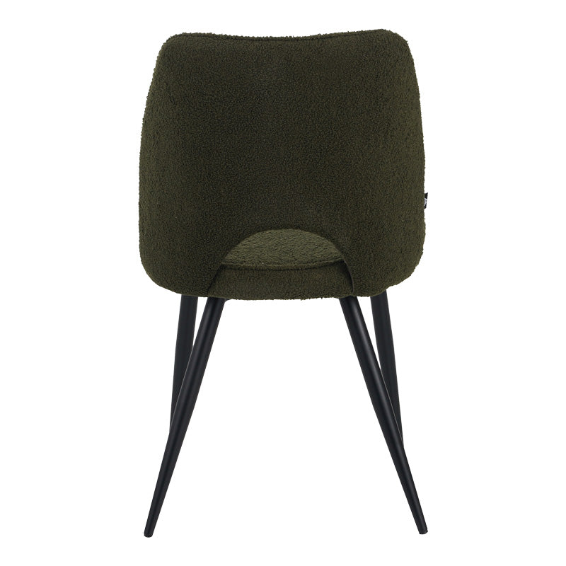 Scaun Renish, verde inchis, 61x47x92 cm