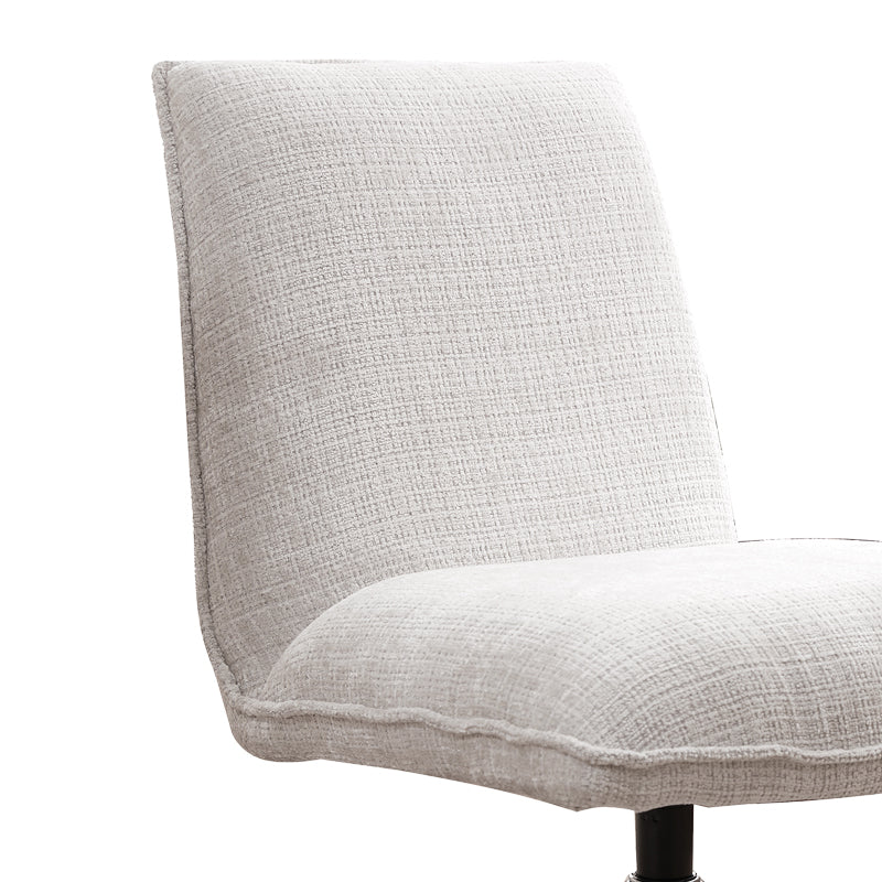 Scaun rotativ Remona crem picioare, crom, 63x80x80 cm, foto produs 6