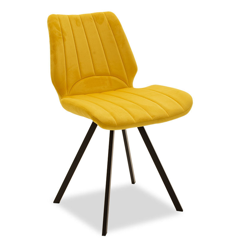 Scaun Sabia catifea 58x45x80 cm