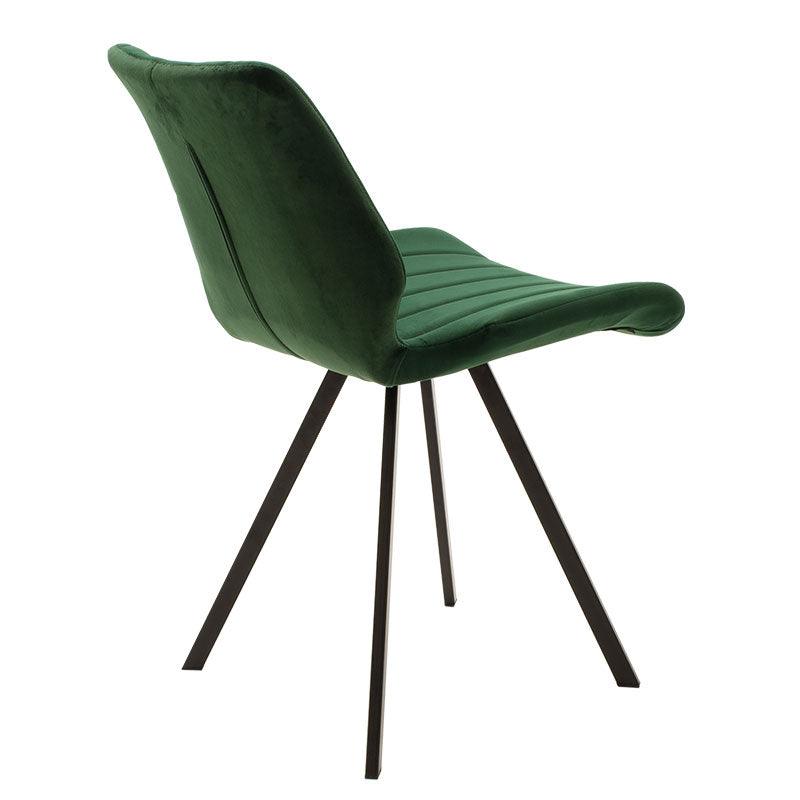Scaun Sabia, Verde inchis, 58x46x80 cm, detaliu produs