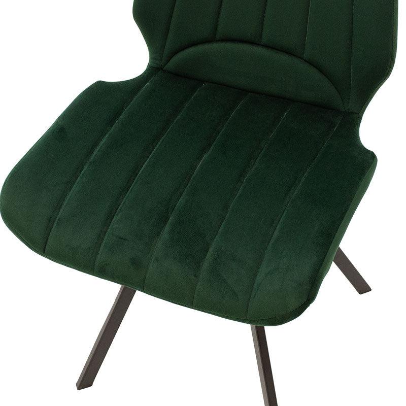 Scaun Sabia, Verde inchis, 58x46x80 cm, foto produs 6