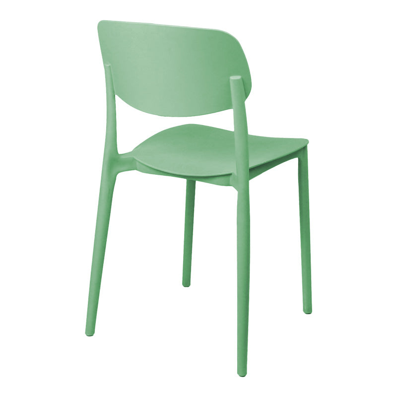 Scaun stivuibil Berdian, mint, polipropilena, Diverse culori, 38x49x79 cm - Verde
