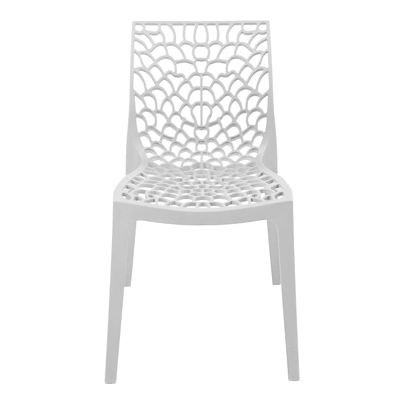 Scaun exterior Hush, polipropilena, 50x57x81 cm - Alb