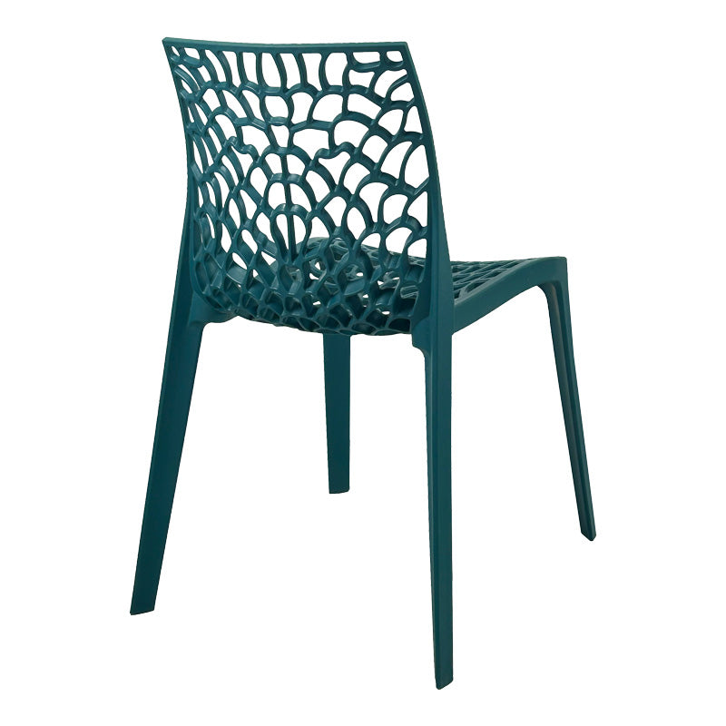 Scaun exterior Hush, polipropilena, 50x57x81 cm - Albastru