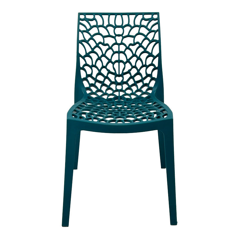 Scaun exterior Hush, polipropilena, 50x57x81 cm - Albastru
