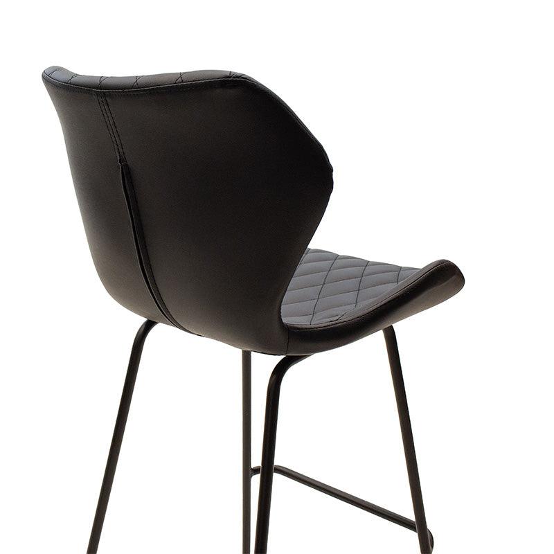 Scaun Theo metalic, 51x48x103 cm
