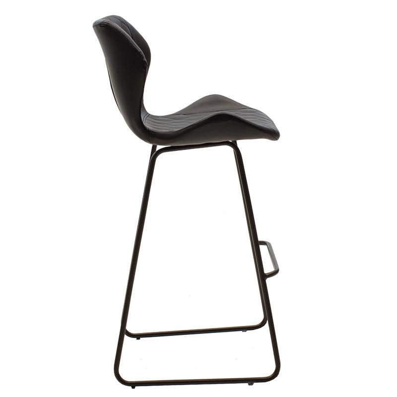 Scaun Theo metalic, 51x48x103 cm