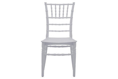 Scaun Tiffany, Alb, 40x86x43 cm, perspectiva suplimentara