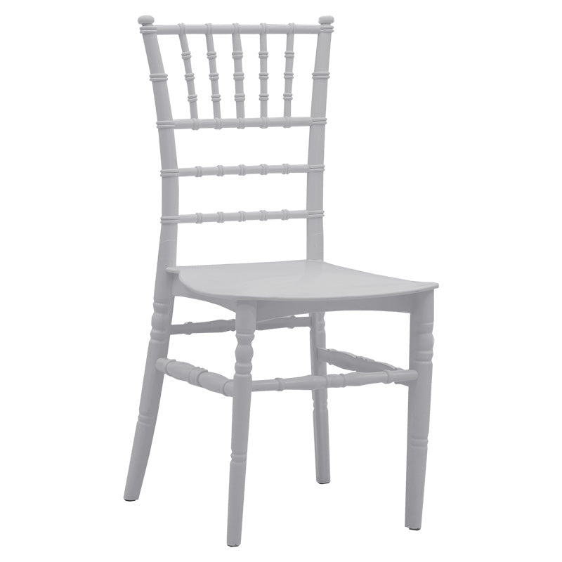 Scaun Tiffany, Alb, 40x86x43 cm, foto produs 7