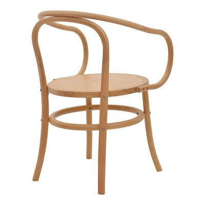 Scaun Verfie lemn de fag, Natural, 55x50x83 cm, imagine suplimentara