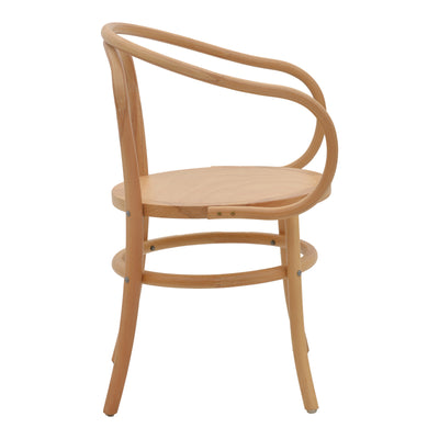 Scaun Verfie lemn de fag, Natural, 55x50x83 cm, detaliu produs