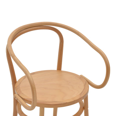 Scaun Verfie lemn de fag, Natural, 55x50x83 cm, foto produs 6