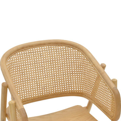 Scaun Wenzy din lemn masiv Natural toon, 58x58x82 cm, foto produs 6