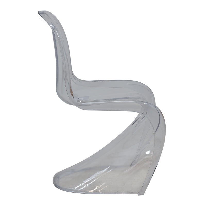 Scaun Xyofa PC Transparent, Multicolor, 42x45x85 cm