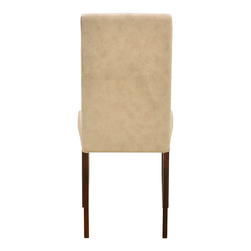 Scaun Zeben, Lemn rubberwood, 44x56x94 cm - Crem-Nuc