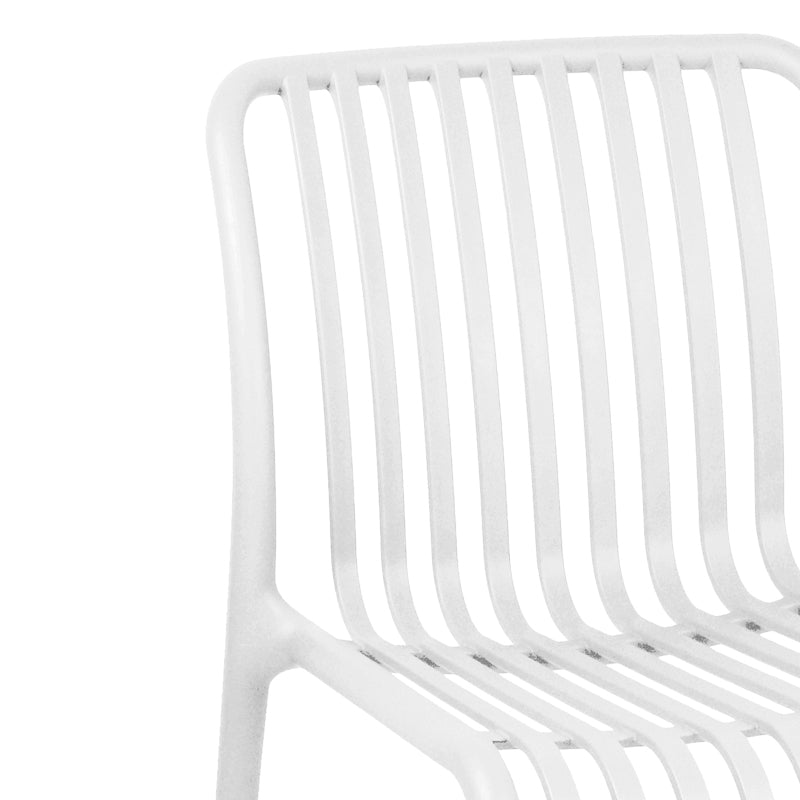 Scaun Zoi ton, Diverse culori, 42x58x79 cm - Alb