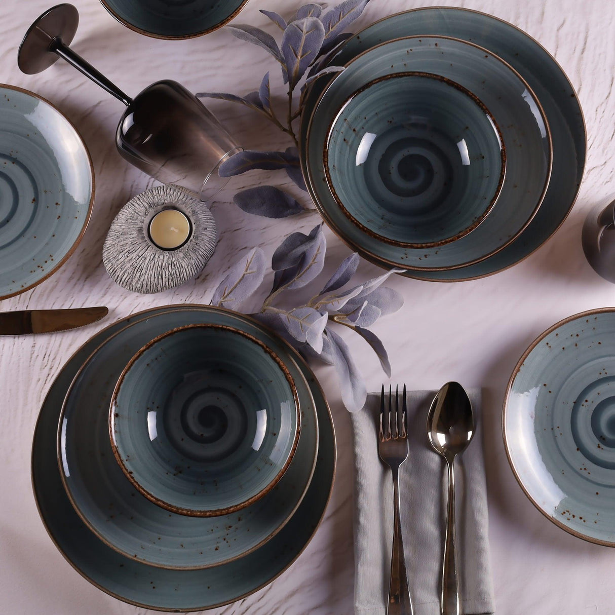 Serviciu de Masa (24 Pieces), Multicolor