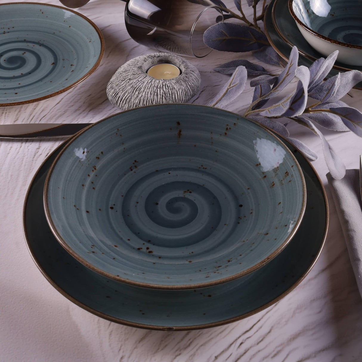 Serviciu de Masa (24 Pieces), Multicolor