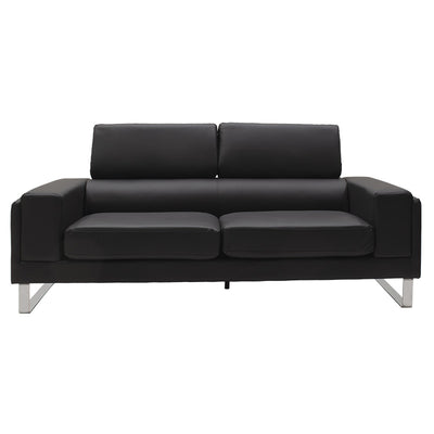 Set 2 canapele cu 2 locuri Shea, Negru, 198x80x87 cm, detaliu produs