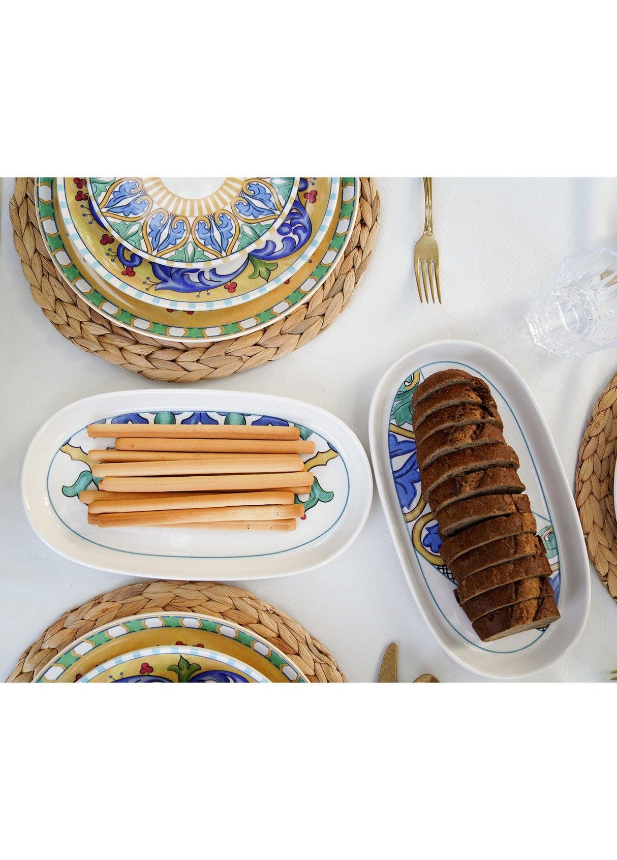 Set 2 platouri Decora, 32x3x15 cm