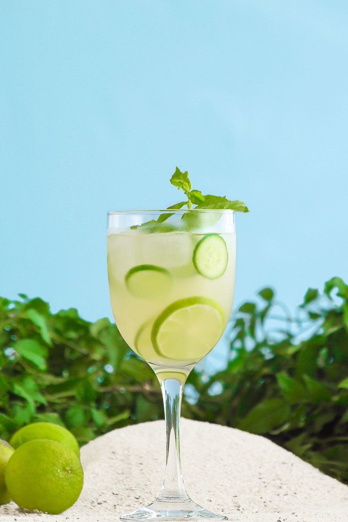 Set 3 Pahare cu Picior Capri, Transparent, 365 cc