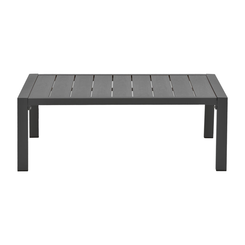 Set 4 buc masa si scaune de gradina Mabudu, Gri, 118x64x100 cm