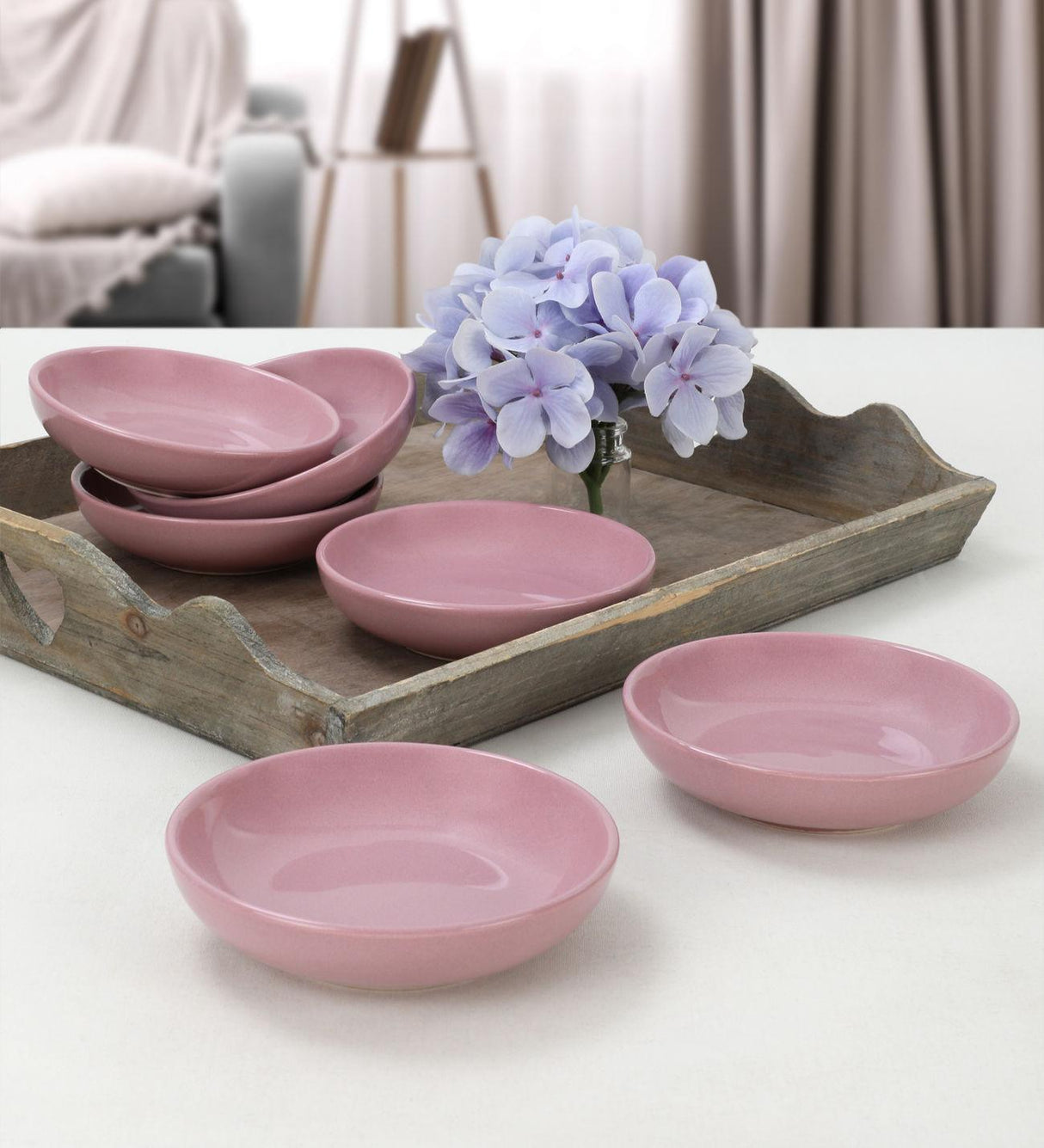 Set boluri cu sos Sauce Bowl Set ST489006F451A000000MAYD100, Violet, 22x19x22 cm