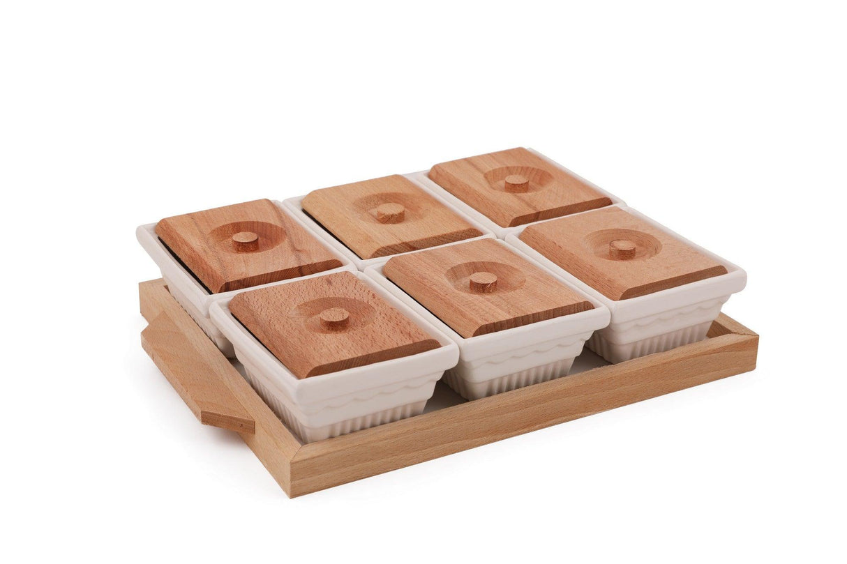 Set boluri Bowl Set CKR-Ah10, Multicolor, 25.5x11x35 cm