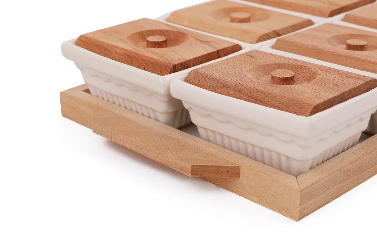 Set boluri Bowl Set CKR-Ah10, Multicolor, 25.5x11x35 cm