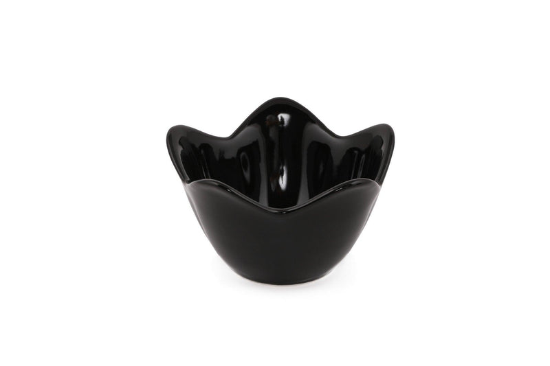 Set boluri pentru aperitive, Negru, 28x17x28 cm