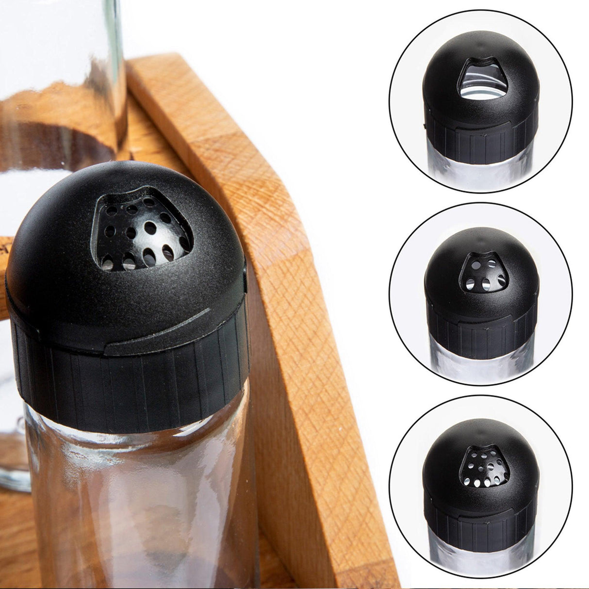 Set borcane de condimente, 32x17.5x25 cm