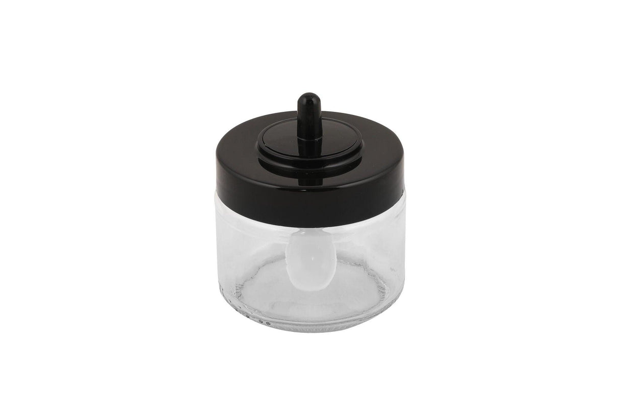 Set borcane de condimente Genis Kasikli 12, Transparent, 30x20x20 cm