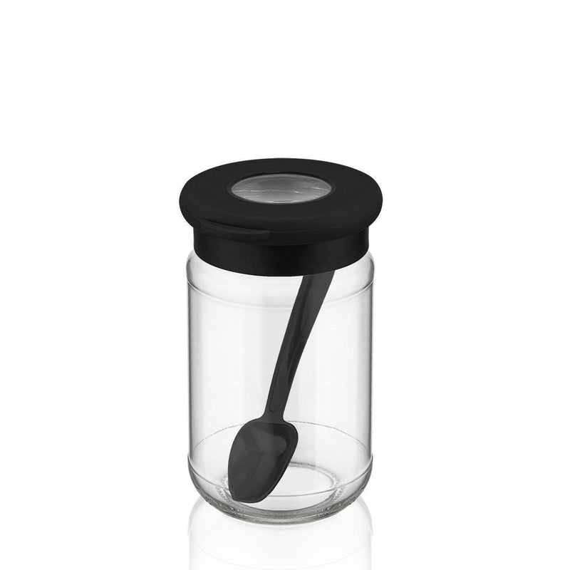 Set borcane de condimente, Transparent, 7x12.6x7 cm
