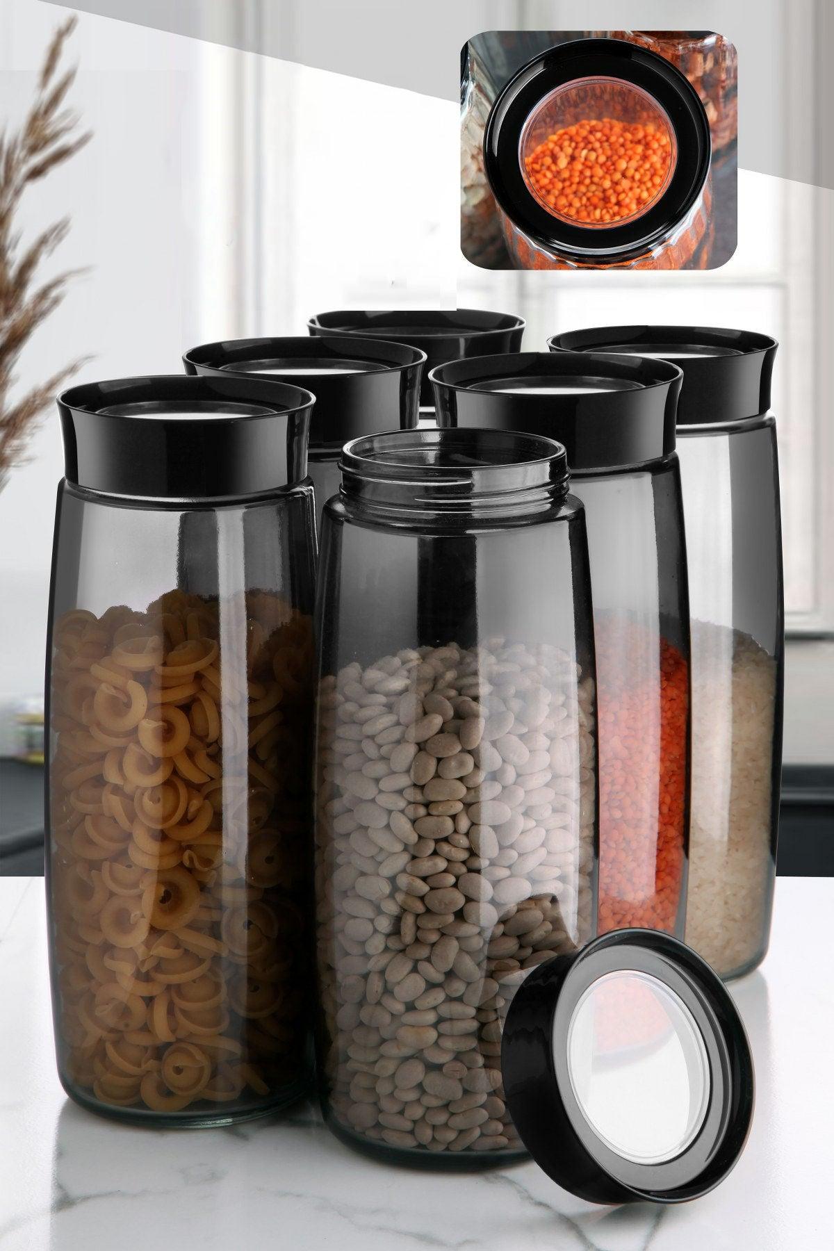 Set Borcane, Negru, 33x28x22 cm